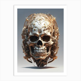 Skull Art Art Print