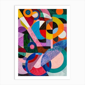 Abstract Painting 845 Art Print