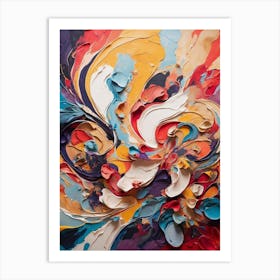 Abstract Painting 34 Art Print