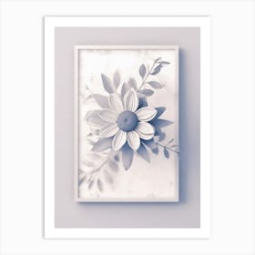 daisy flower 1 Art Print