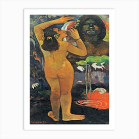 The Moon And The Earth (1893), Paul Gauguin Art Print