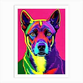 Belgian Malinois Andy Warhol Style Dog Art Print