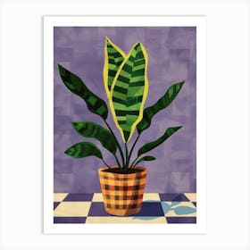 Plant In A Pot 68 Art Print