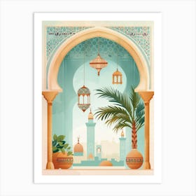 Islamic Arabic Art Print