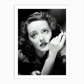 American Actress Bette Davis Dark Victory Art Print