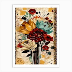 Flowers In A Vase 2 Art Print