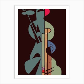 Jazz Musician Art Print