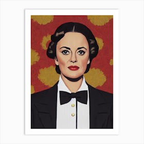 Jeanne Moreau Illustration Movies Art Print