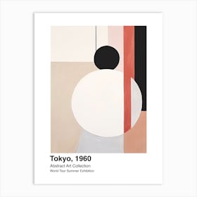 World Tour Exhibition, Abstract Art, Tokyo, 1960 7 Art Print