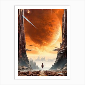 Alien Landscape 2 Art Print