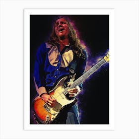 Spirit Of John Frusciante Live Rhcp Art Print