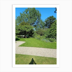 Garden Path 1 Art Print