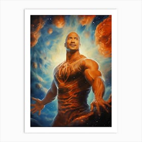 Dwayne The Rock Johnson (1) Art Print