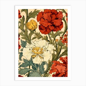 Carnations 1 Art Print