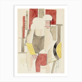 Fernand Léger Personnage Dans Un Intérieur (1920) Art Print