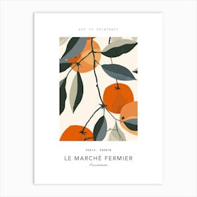 Persimmon Le Marche Fermier Poster 1 Art Print