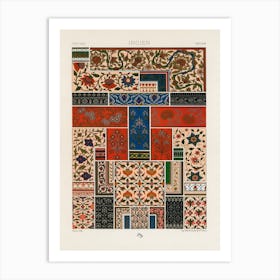 Indian Pattern, Albert Racine 3 Art Print