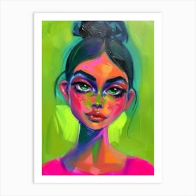 Bright Girl Art Print