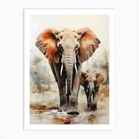 Jungle Majesty The Elephant S Realm Art Print