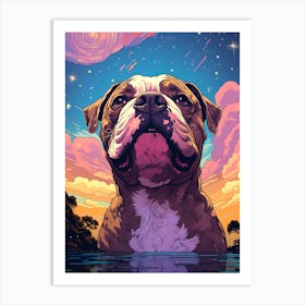 Bulldog Art Print