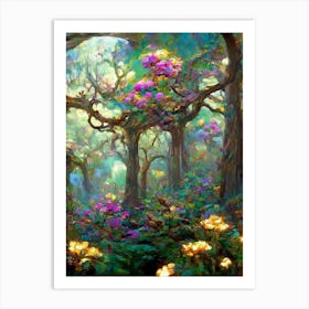 Enchanted Forest Art Print