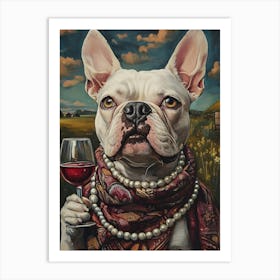 Whimsical Dogs 47 Art Print