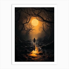 Fabulous night 4 Art Print