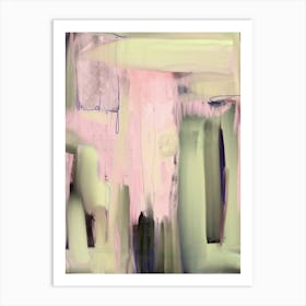 THE BRAVE - Abstract art  Art Print