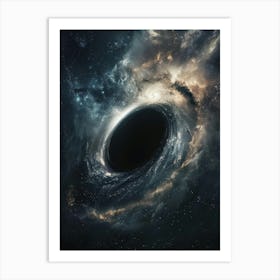 Black Hole 14 Art Print