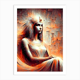 Cleopatra Portrait Artwork 211 Art Print