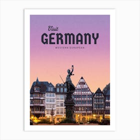 Visit Germany Art Print