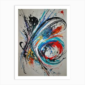 Abstract Painting 46 Art Print