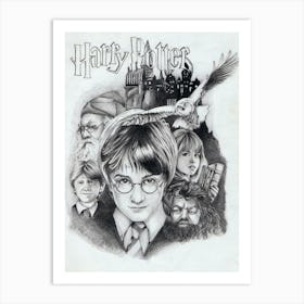 Harry Potter 3 Art Print