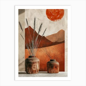 Desert Landscape 2 Art Print