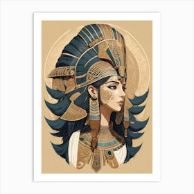 Egyptian Queen 3 Art Print