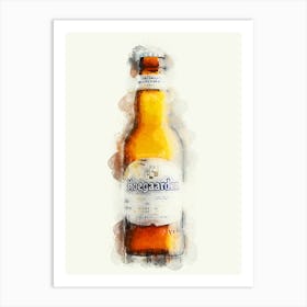 Hoegaarden Belgian White Art Print