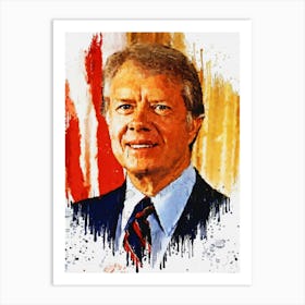 Jimmy Carter Art Print