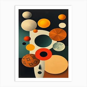 bauhaus circle s Art Print