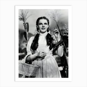 Judy Garland Begins Her Journey In The Wizard Of Oz, Hollywood, California, 1939 Art Print