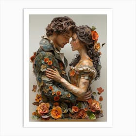 Adam And Eve Art Print