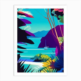 Whitsunday Islands National Park Australia Pop Matisse Art Print