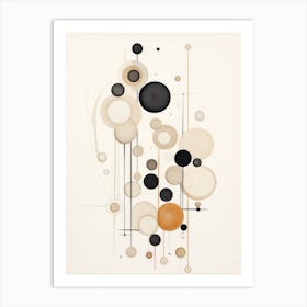 Abstract Circles 16 Art Print