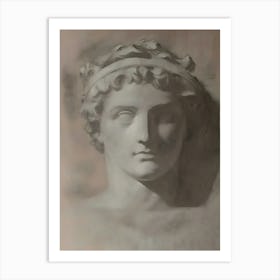 Bust Of Aphrodite Art Print