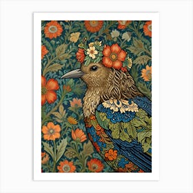 William Morris Bird In Flower Art Print