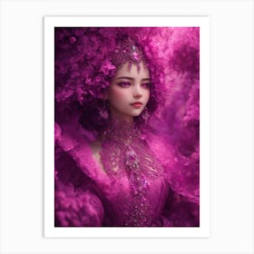 Portrait Of A Doll Art Print