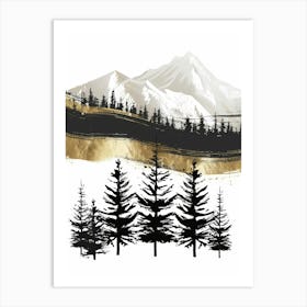 Mountain Landscape 14 Art Print