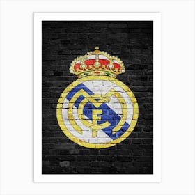 Real Madrid Art Print