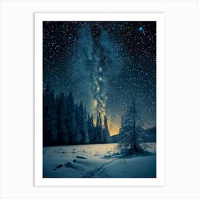 Night Sky Art Print