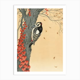 Woodpecker 5 Art Print