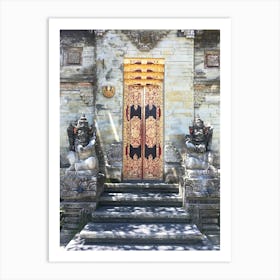 Ubud Palace, Bali, Indonesia 1 Art Print